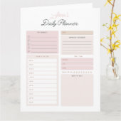  Daily Planner downloaden Kaart (Gele Bloem)