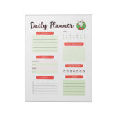 Daily Planner Kerstbunny Notitieblok (Gedraaid)