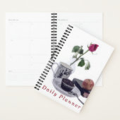 "Daily Planner" Livre de fleur de café Apple Journ (Devant avec enveloppe)