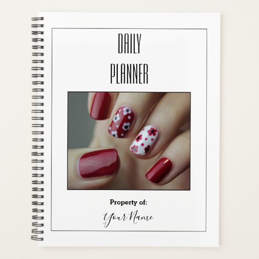 Daily Planner - Manicure - HAMbWG (Voorkant)