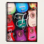 Daily Planner met gitaren op Hoesje - HAMbWG (Voorkant)