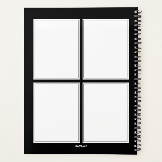 Daily Planner -  Roos - HAMbWG (Achterkant)