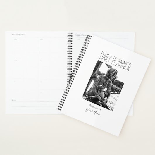 Daily Planner - Vrouw met Braid- HAMbWG (Display)