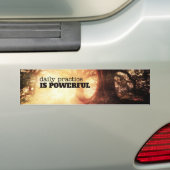 Daily Practice Bumpersticker (Op auto)