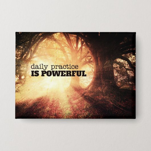 Daily Practice Button (Voorkant)