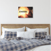 Daily Practice Canvas Afdruk (Insitu (Slaapkamer))