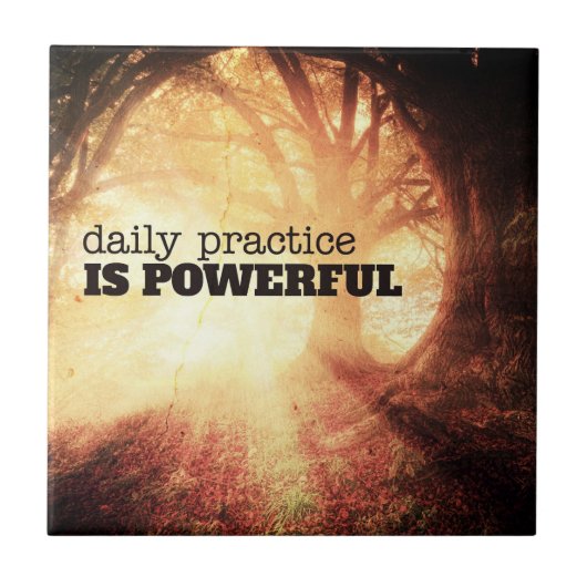 Daily Practice Tegeltje (Voorkant)