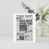 Daily Prophet Front Page Briefkaart (Staand voorkant)