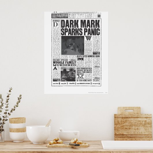Daily Prophet Front Page Poster (Keuken)