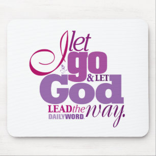 DAILY WORD® "Let Go, Let God" Mousepad Muismat