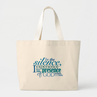 DAILY WORD® "Silence" canvas tas