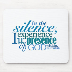 Daily Word® "Silence" Mousepad Muismat