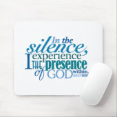 Daily Word® "Silence" Mousepad Muismat (Met muis)