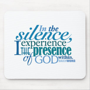 Daily Word® "Silence" Mousepad Muismat