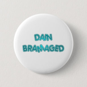 DAIN BRAMAGED RONDE BUTTON 5,7 CM