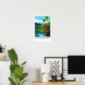 Daintree Rainforest Australia Reisprint Poster (Thuiskantoor)