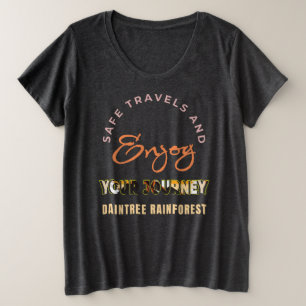 Daintree Rainforest Grote Maat T-shirt