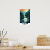 Daintree Rainforest Queensland Australië Reizen Poster (Keuken)