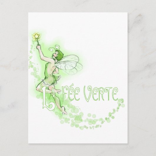 Dainty Absinthe La Fee Verte I Briefkaart (Voorkant)
