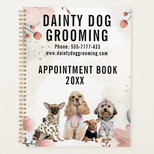 Dainty Chien Grooming Business Nomination (Devant)