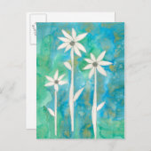 Dainty Daisies I Briefkaart (Voorkant / Achterkant)