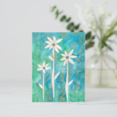Dainty Daisies I Briefkaart (Staand voorkant)