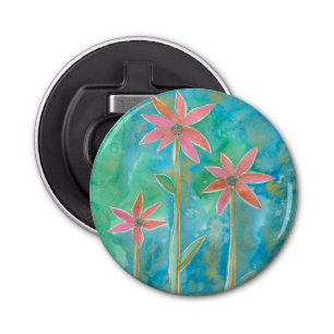 Dainty Daisies III Button Flesopener