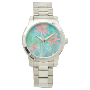 Dainty Daisies III Horloge