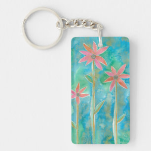 Dainty Daisies III Sleutelhanger