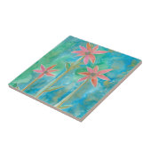 Dainty Daisies III Tegeltje (Zijkant)