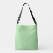Dainty Daisy Crossbody Bag (Sage Green & White) Tas (Achterkant)