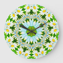 Dainty Daisy Delightful Fractal Grote Klok