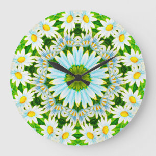 Dainty Daisy Delightful Fractal Grote Klok