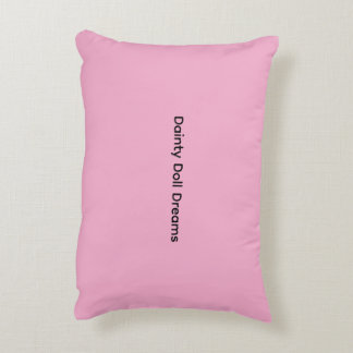 Dainty Doll Dreams-Zacht Roze Accentkussen Accent Kussen