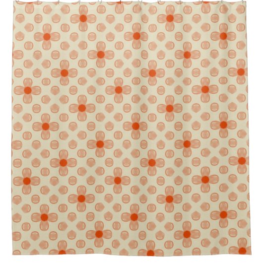 Dainty Dot Florals Douchegordijn (Voorkant)