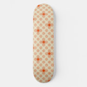Dainty Dot Florals Skateboard (Voorkant)