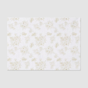 Dainty Floral Bouquet Botanical Art Patroon Tissuepapier