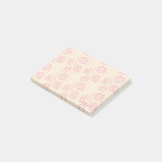 Dainty Floral Post-it® Notes (Schuin)