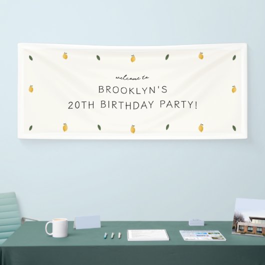 Dainty Lemon Party Spandoek (Beurs)