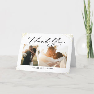 Dainty Sprinkles Editable Color Hartelijk dank Bedankkaart