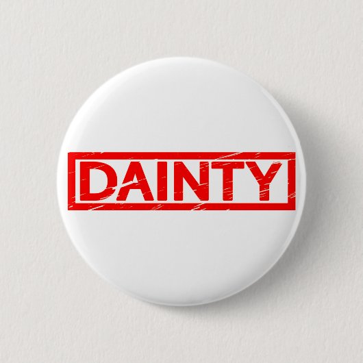 Dainty Stamp Ronde Button 5,7 Cm (Voorkant)