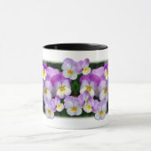 Dainty Violas ~ Ringer Mug (Centre)