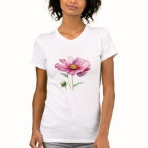 Dainty Waterverf Floral T-shirt