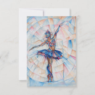 Dainty Wenskaart Bedankkaart