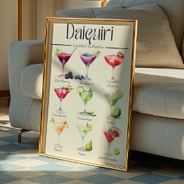 Daiquiri Print | Trendy kunst aan de muur