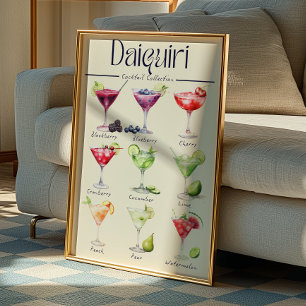 Daiquiri Print Trendy kunst aan de muur