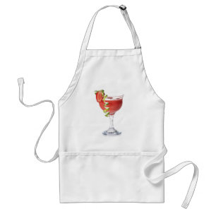 Daiquiri Strawberry Apron Standaard Schort