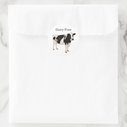 Dairy Free Stickers (Sac)