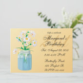 Daisées d'été Invitations d'anniversaire (Debout devant)