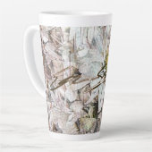 Daisées d'hiver Latte Mug (Angle gauche)